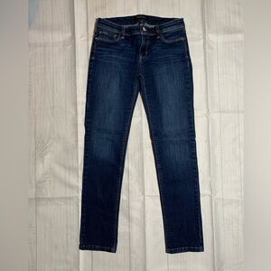 White House Black Market slim ankle jeans. Size 2R.